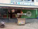 Shop rent and grocery items counter water