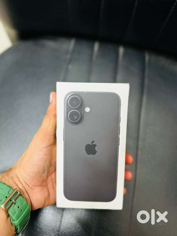 New Sealed Box Iphone 16  Black 128 GB