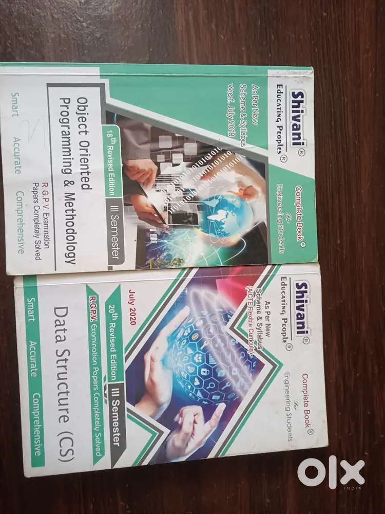 RGPV 2nd Year Shivani Notes – Data Structure & OOP&M @₹70