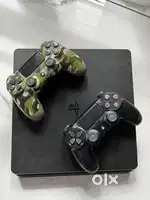 Ps4 slim 1 TB with 2 controllers urgent sale