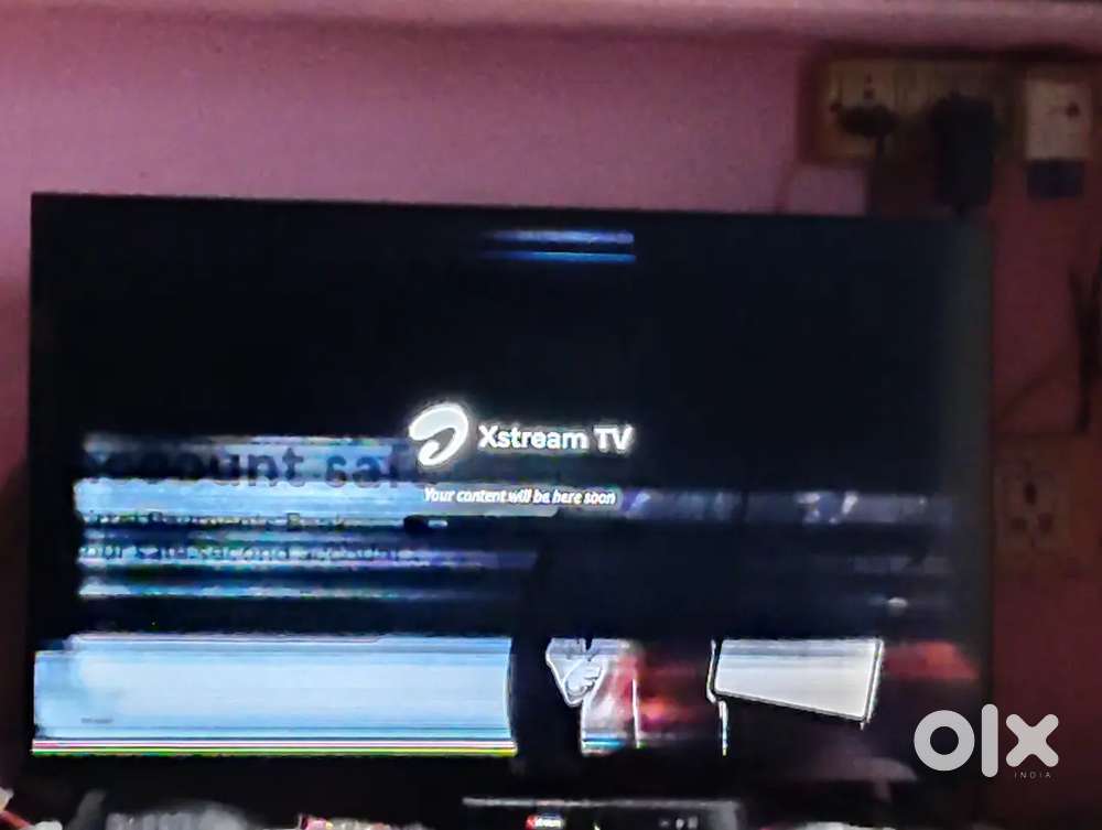 1 plus 32 inch tv need display change tv gud working but display damag