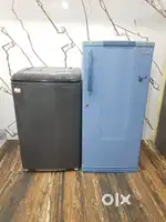 Lg single door refrigerator and Godrej top load fully automatic W#$