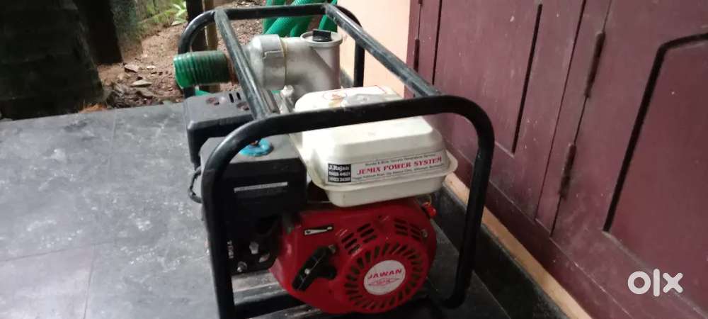 Petrol water motor pump