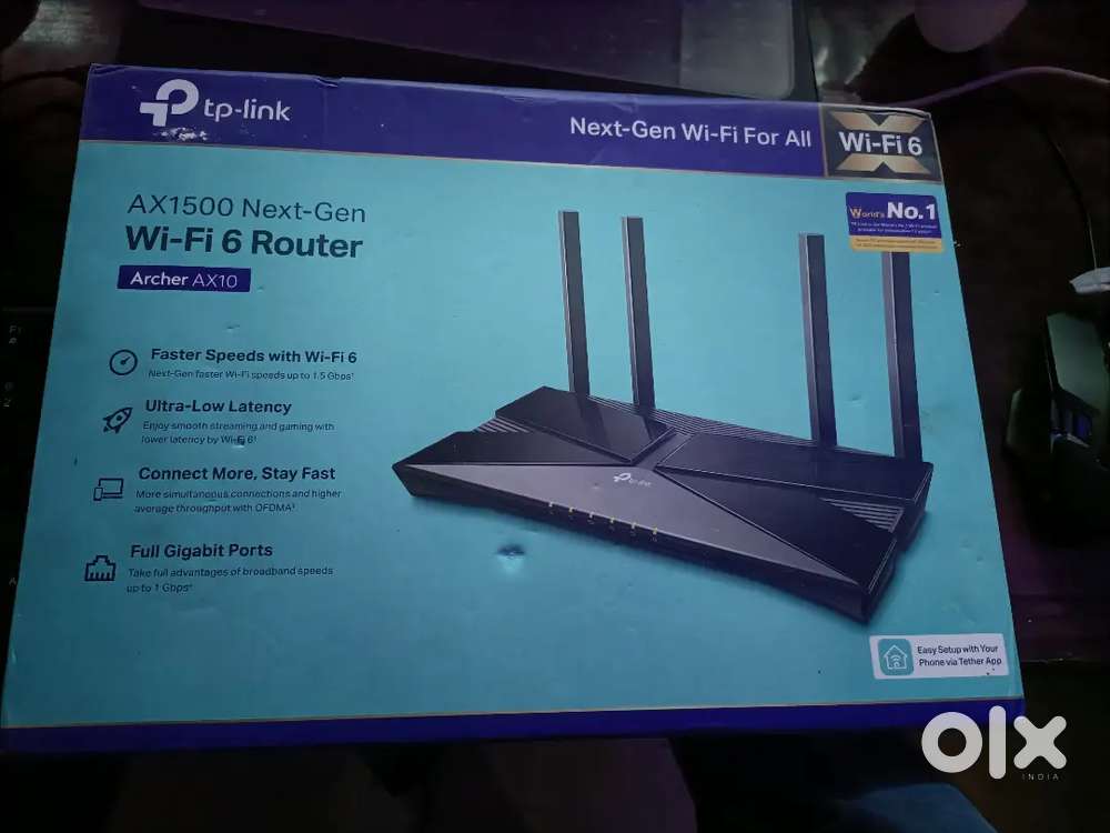 TP-Link Archer AX10 Wi-Fi 6 Router Dual Band (Brand New)