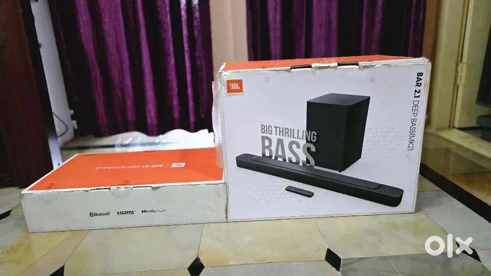 JBL MK2 2.1 DEEP BASE home theatre for sale