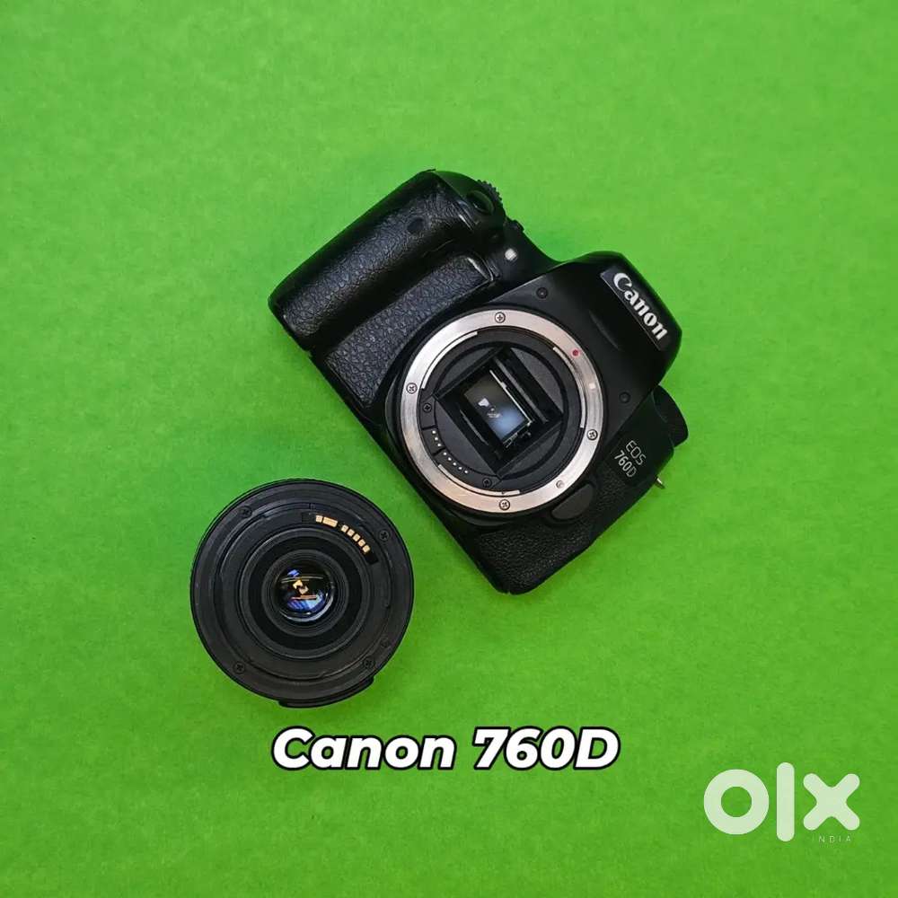 Canon EOS 760D DSLR Camera with 18-55mm IS II Lens – 24.2MP