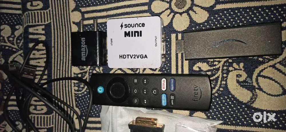 Amazon firestick TV and accessories