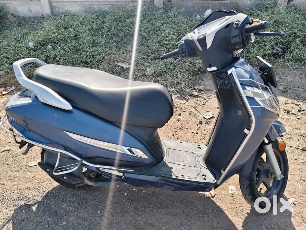 Activa 125 cc blue colour