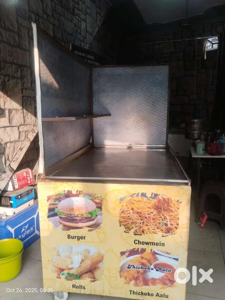 New steel counter heavy with Tayer