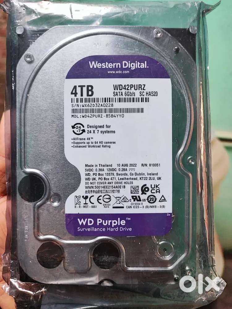 Western Digital Purple 4TB Surveillance