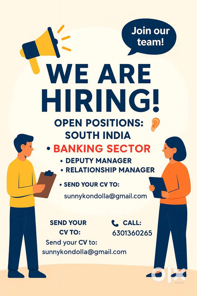 Required:Good communication skills