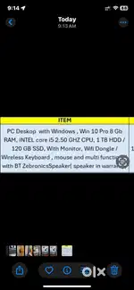 Pc desktop for sale