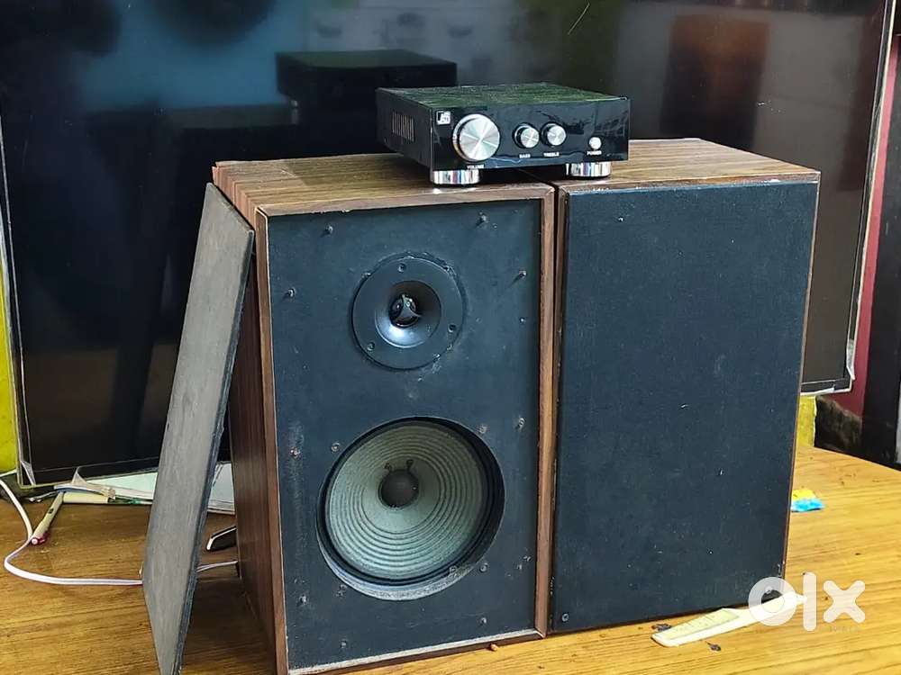 National Panasonic vintage speaker +amp