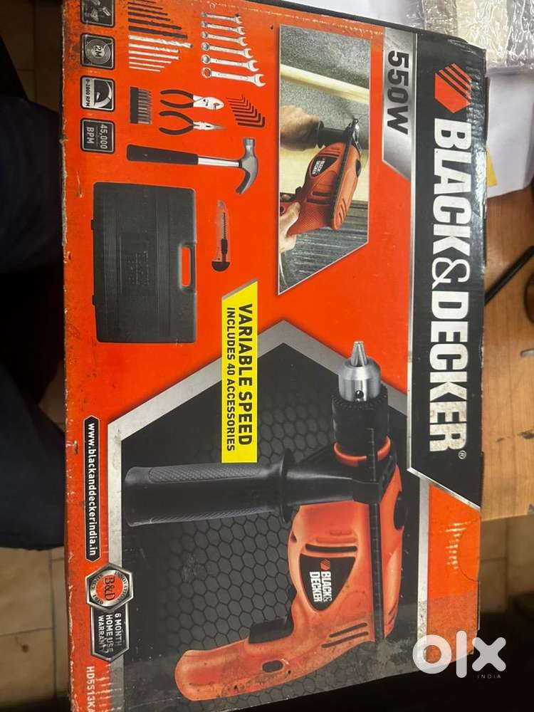 Black n decker hammer drill  new boxed pack bar