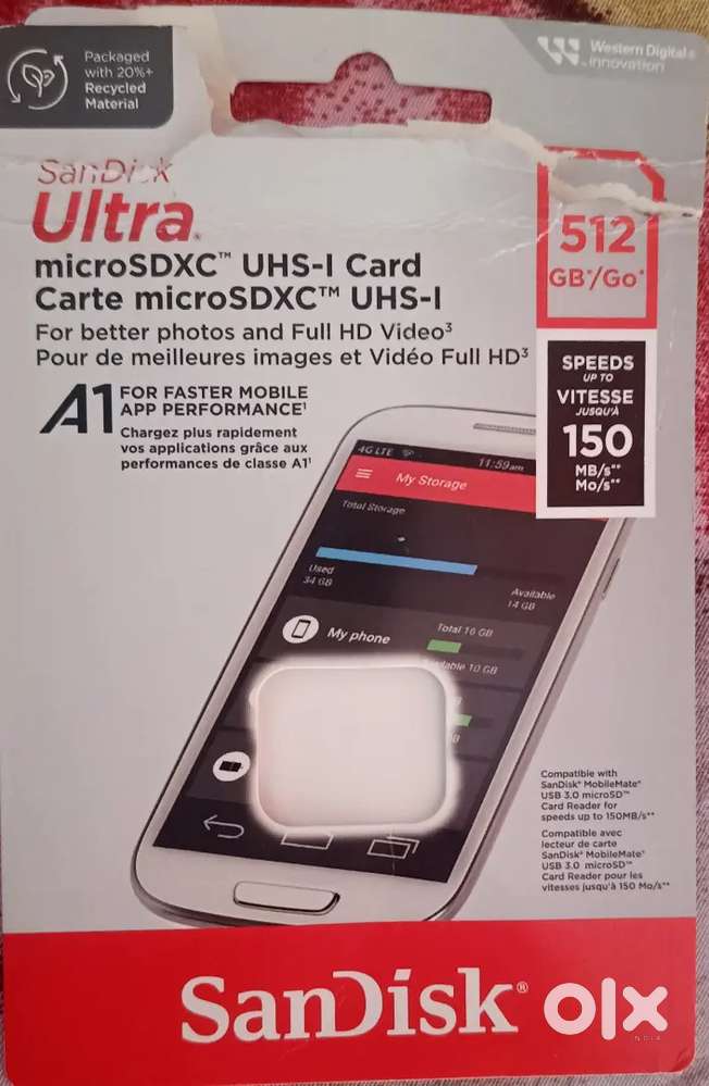 Sandisk Ultra 512 gb memory card