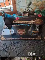 Sewing machine working