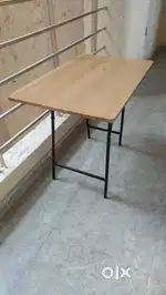 Folding study table size 2 feet x 3 feet, heavy quality