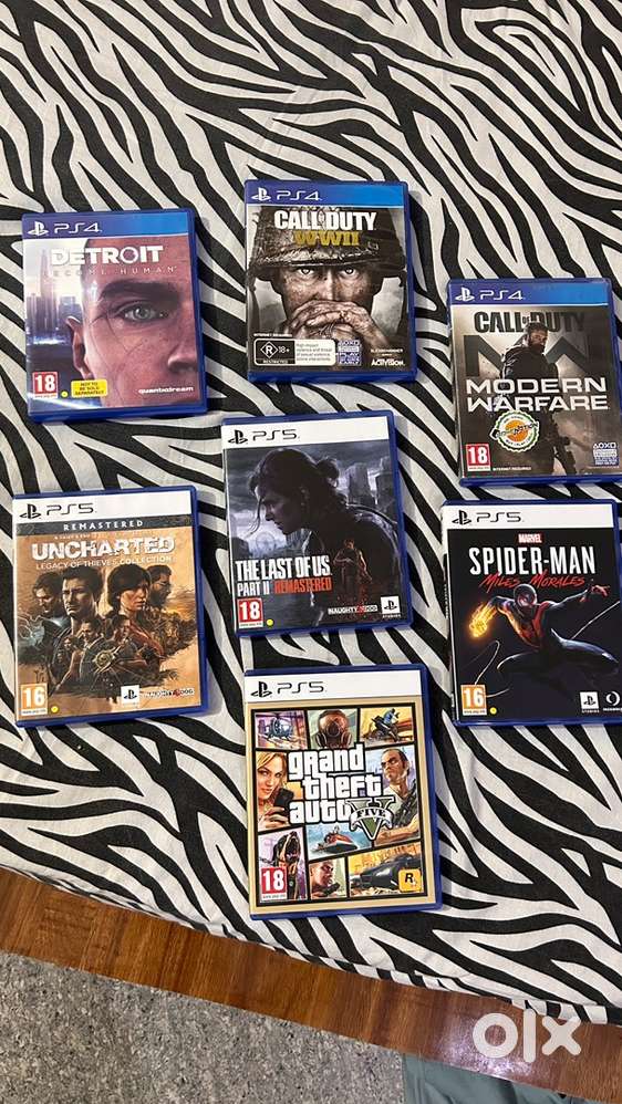 Ps5 games for sale and on rent