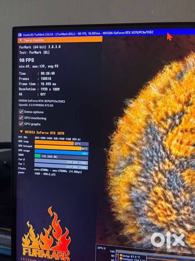 PNY 3070 3 FAN - 8 gb Vram for 1080p gaming