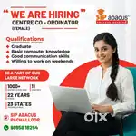 Centre Cordinator/ Centre Manager