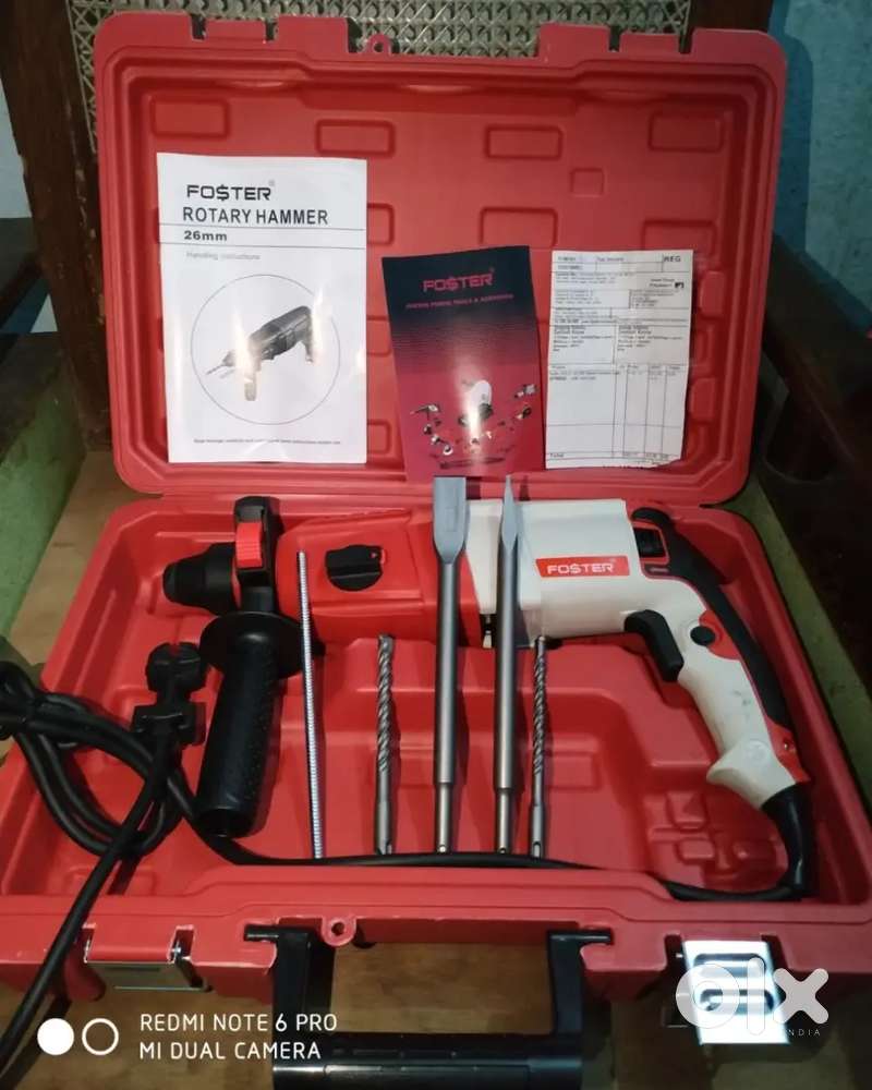 Foster FHD 2-26DRE, 26 mm, 850W Rotary Hammer Drill – Great Condition