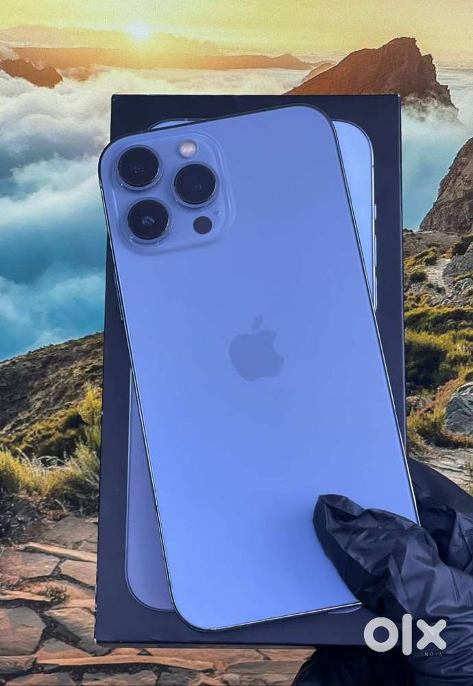 Apple iPhone 13 Pro Max 128GB Global Unit With Box & Cable Blue Color