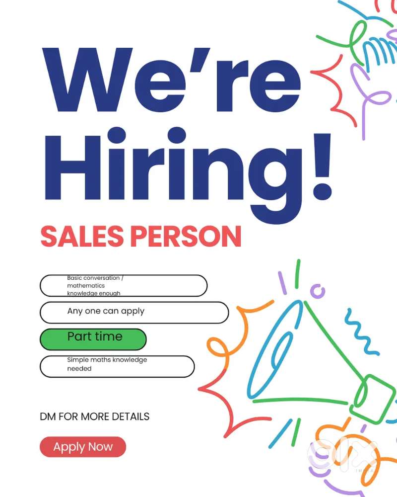 Energetic Sales Staff for Local Shop