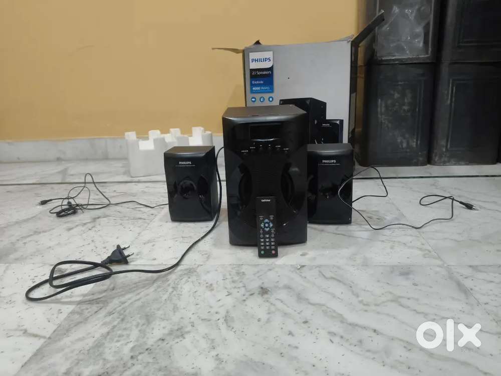 Philips 2.1 speaker 4000pmpo