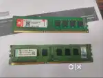 DDR3 04 GB RAM Brand New Simmtronics + DDR3 2 GB RAM Irvine No Use