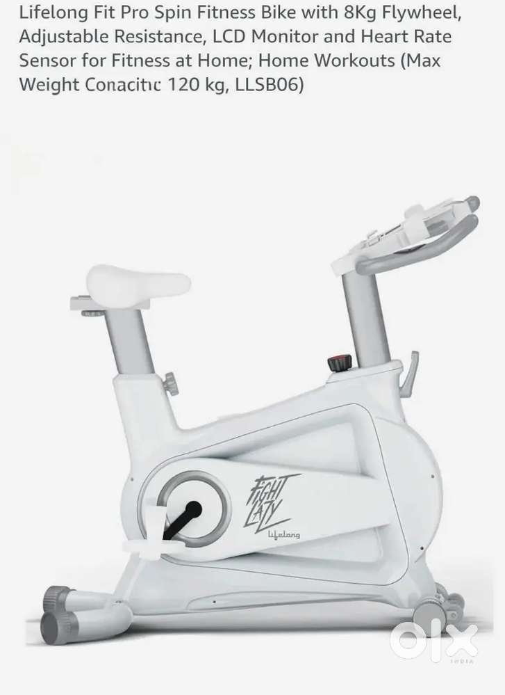 Fitness Cycle with LCD Monitor in excellent condition for sale
