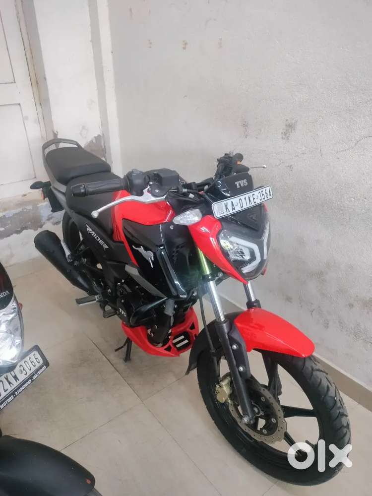 TVS Raider new bike on sale