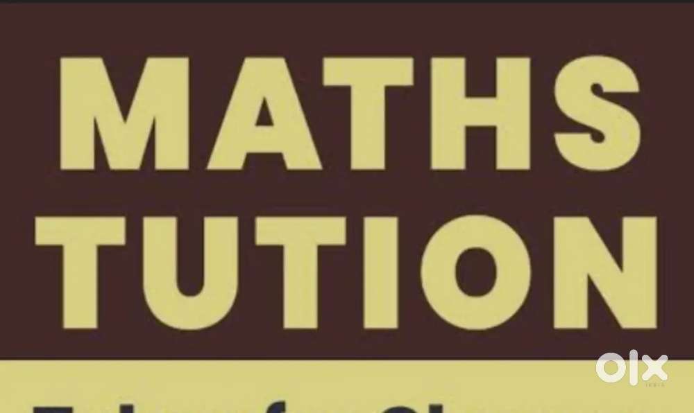 9th, 10 th PCM and 11 th and 12 th class math tution - English medium