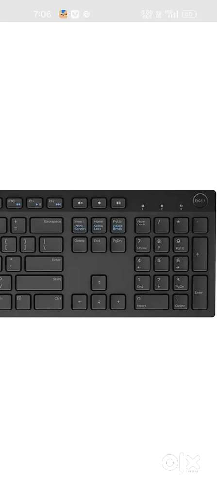 DELL KB216 multimedia keyboard  and mouse