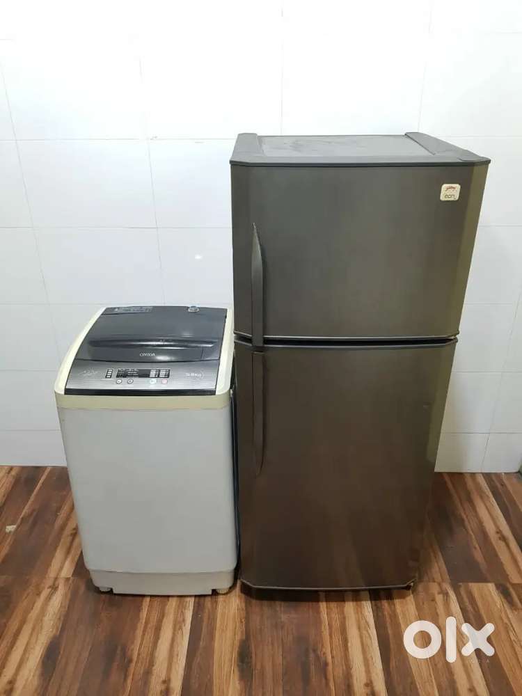 All types of fridges and washing machine available