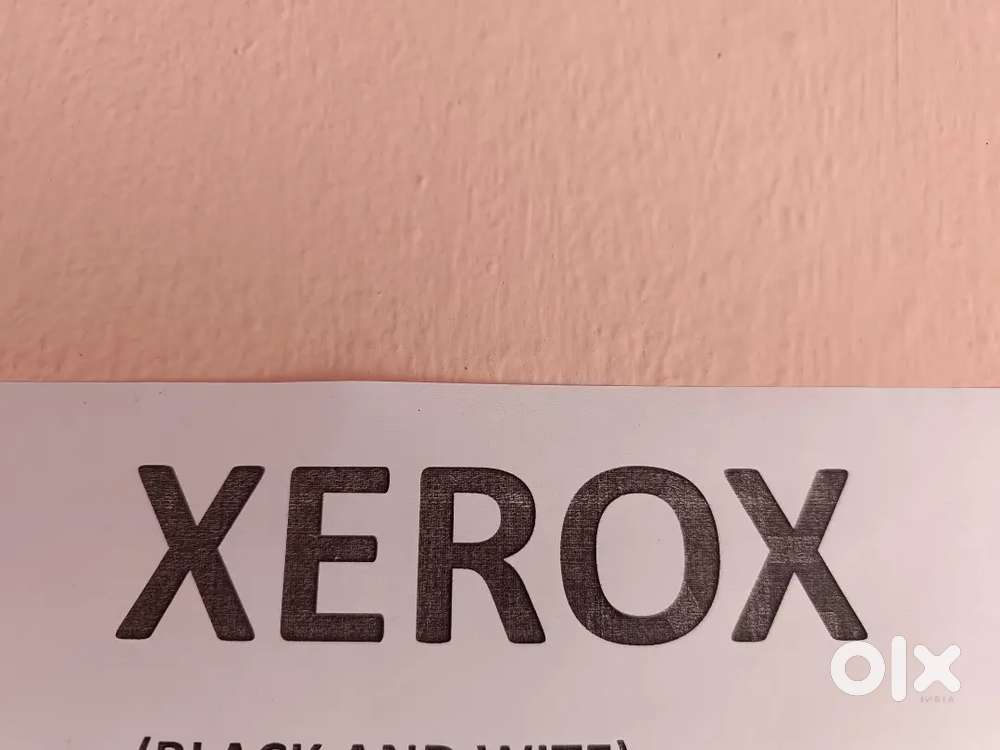 WORKING AT XEROX SHOP ONLY FEMALE