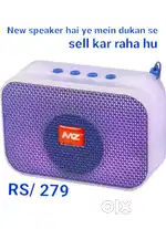 New Bluetooth speaker .Battery life: 5hr