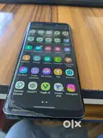 Galaxy s9 4/64 display glass crack but working