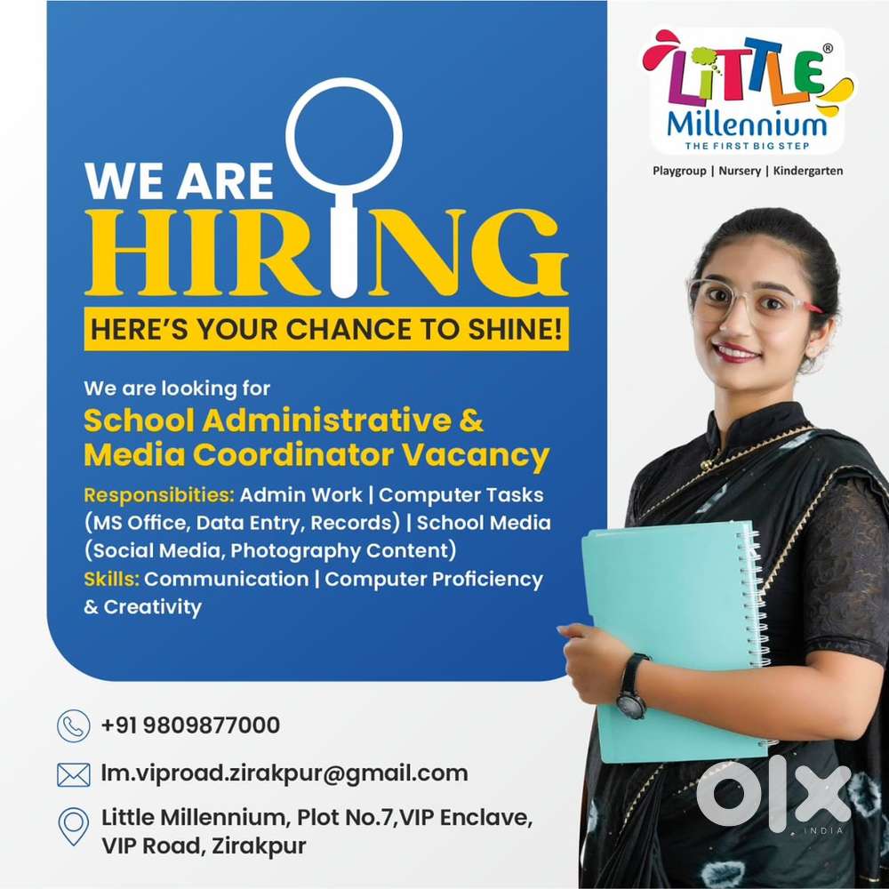 School Administrative and Media Coordinator