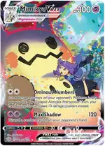 Mimikyu VMax Real Pokemon card!