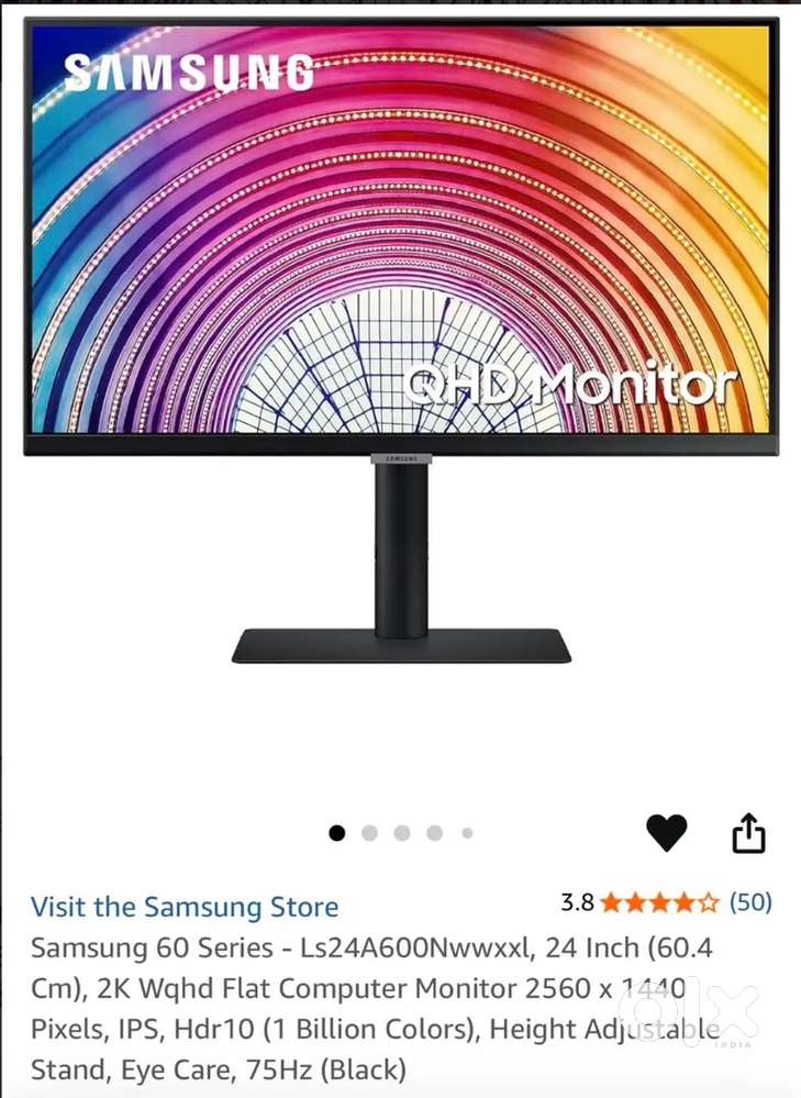 Samsung 2K 24” monitor