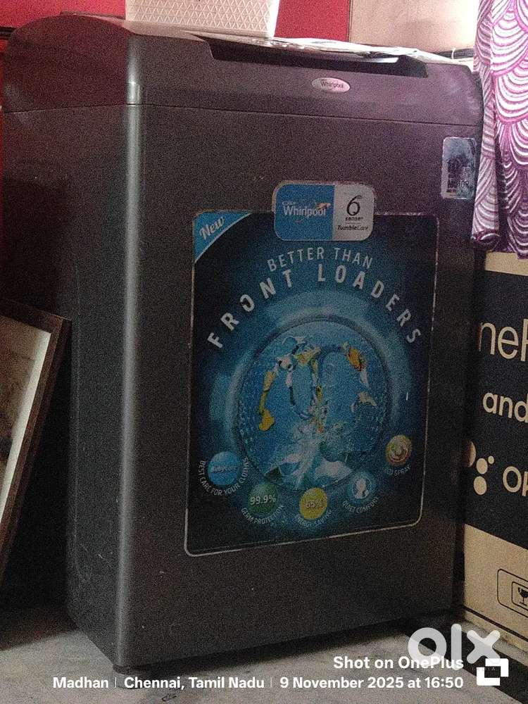 Good condition whirlpool washing machine for sale