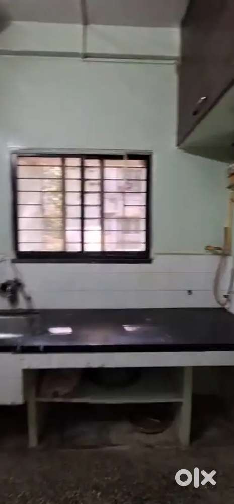 1bhk semi furniture flat rent student satara road bibwawadi