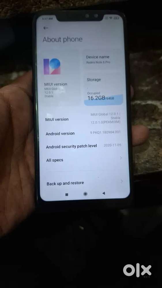 I am selling my mi note 6 pro smart phon 4/64 urgent sale