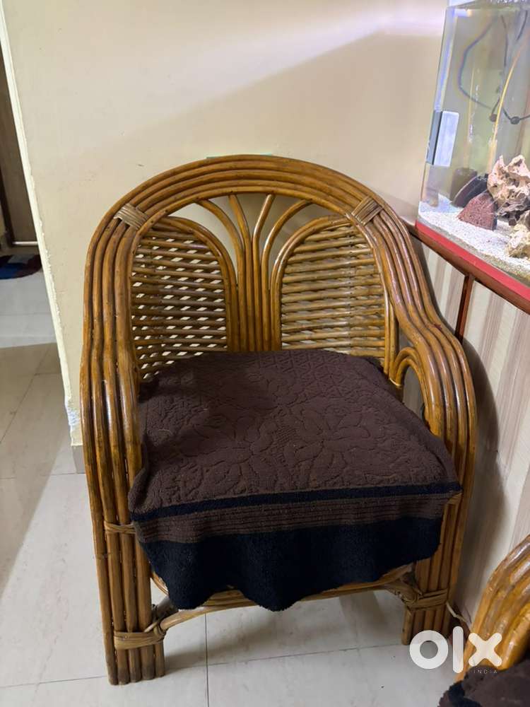 Wooden bamboo sofa set