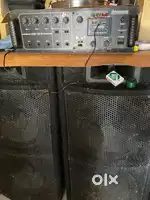 Double  12 speaker amplifier