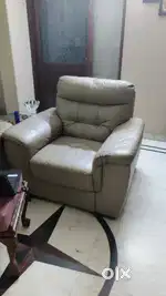 Leather sofa