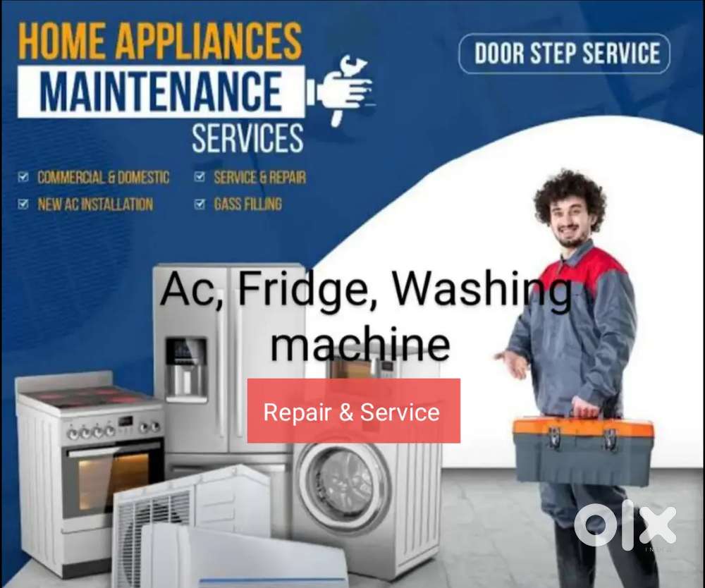 Ac Fridge Washing machine Microwave oven  repair service
