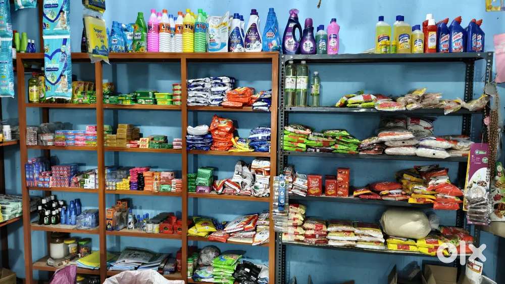 Grocery products and store furnishings