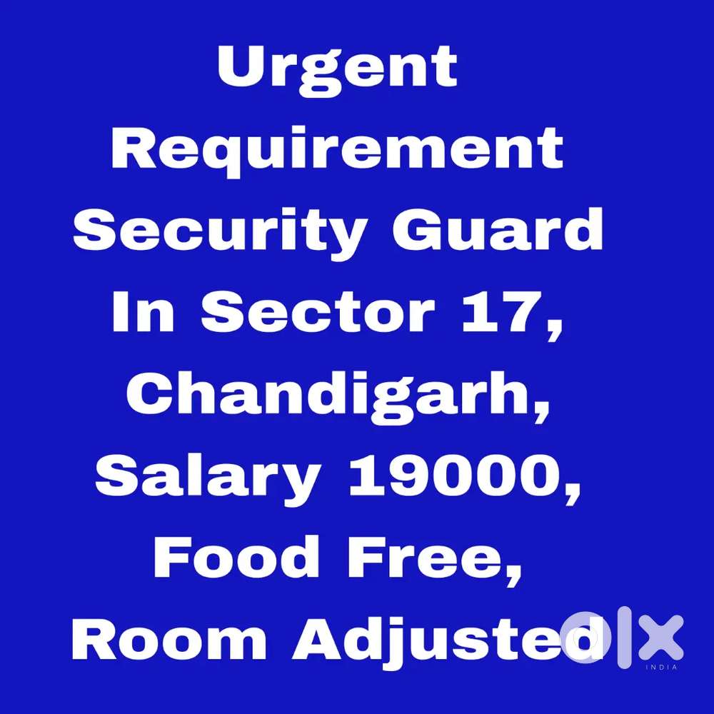 Hotel Security Guard, Chandigarh, Food Facility,  Room