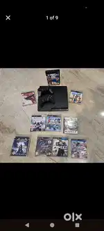 PS3 320GB Console and Joystick